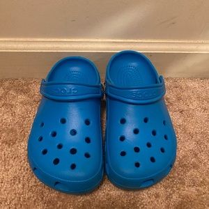 Blue Crocs